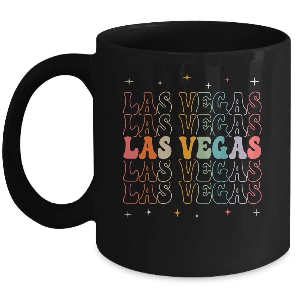 Las Vegas Nevada Vintage Souvenir Vacation Groovy Mug | siriusteestore