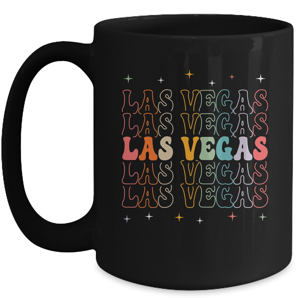 Las Vegas Nevada Vintage Souvenir Vacation Groovy Mug | siriusteestore