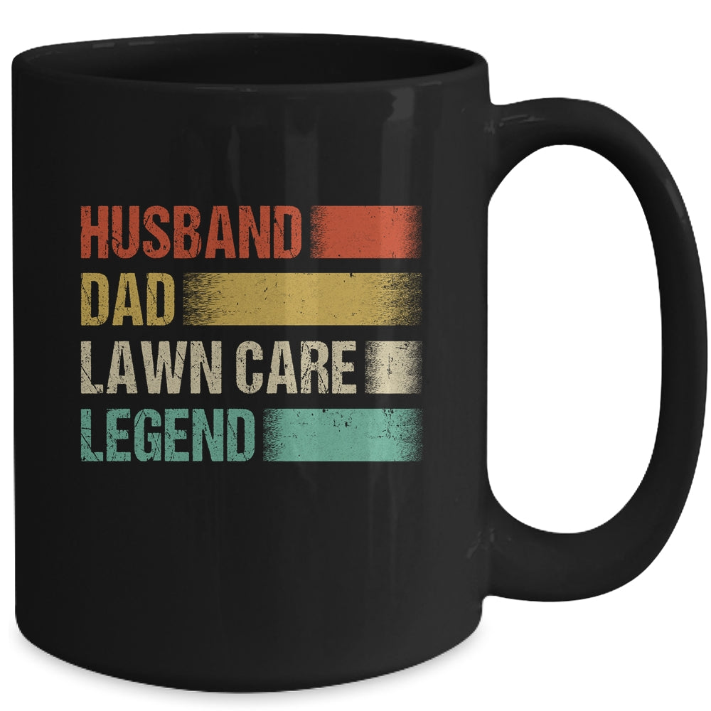 Lawn Mowing Dad Husband Fathers Day Care Mower Gardening Mug | siriusteestore