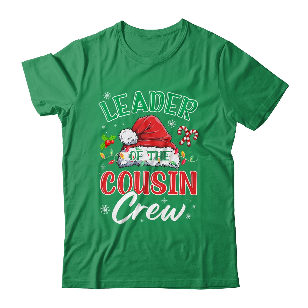 Leader Of The Cousin Crew Christmas Family Matching Xmas Shirt & Sweatshirt | siriusteestore