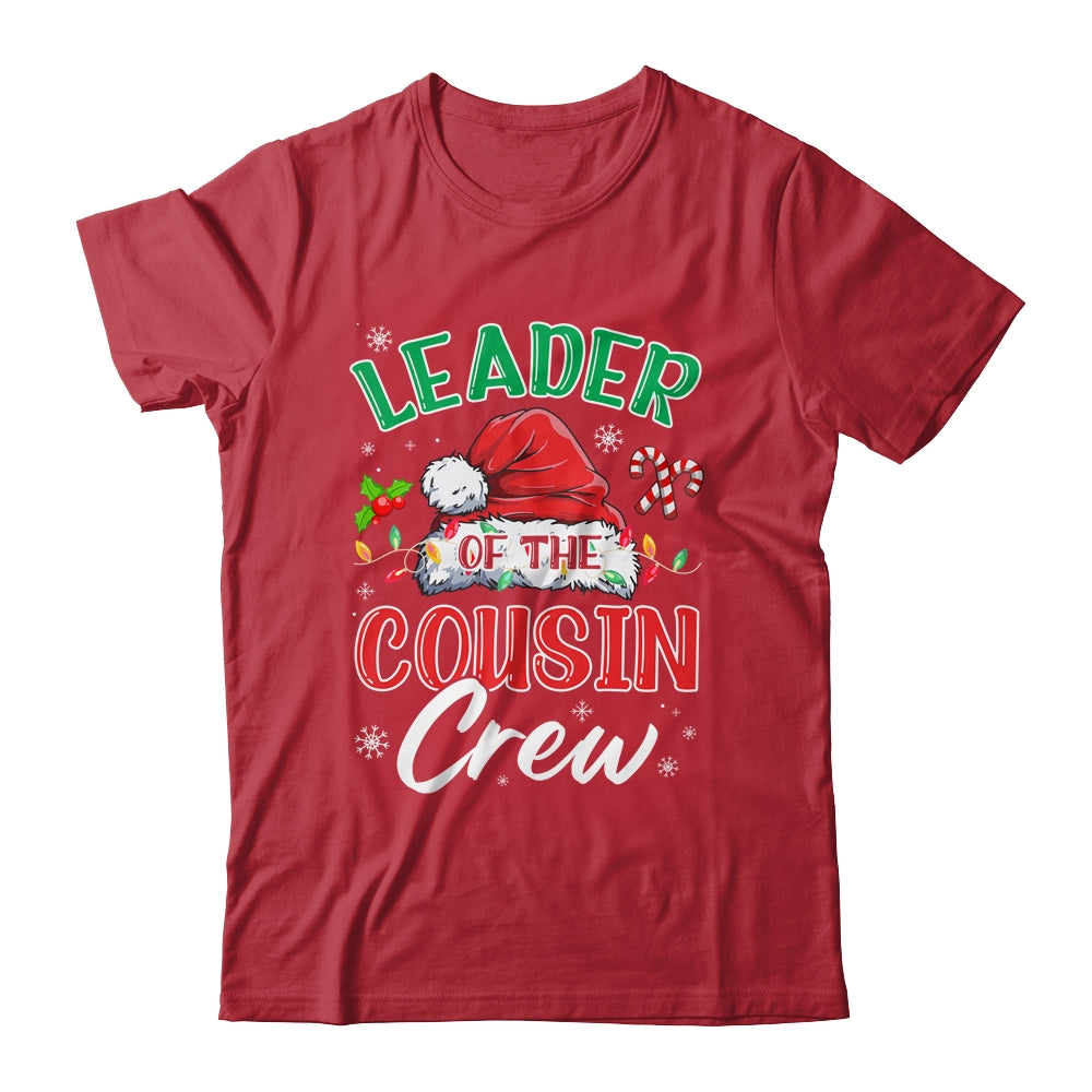 Leader Of The Cousin Crew Christmas Family Matching Xmas Shirt & Sweatshirt | siriusteestore
