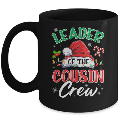 Leader Of The Cousin Crew Christmas Family Matching Xmas Mug | siriusteestore