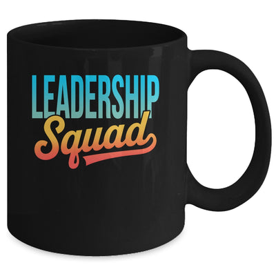 Leadership Squad Team Leader Management Motivation Crew Mug | siriusteestore