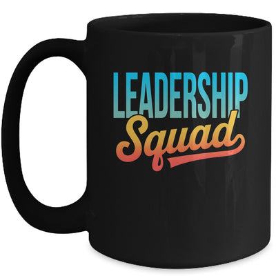 Leadership Squad Team Leader Management Motivation Crew Mug | siriusteestore