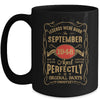 Legends Born In September 1948 75 Years Old 75th Birthday Mug | siriusteestore
