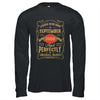 Legends Born In September 1988 35 Years Old 35th Birthday Shirt & Hoodie | siriusteestore