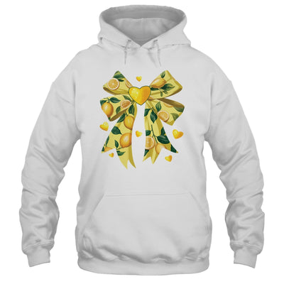 Lemon Fruit Coquette Bow For Women Girls Summer Vacation Shirt & Tank Top | siriusteestore
