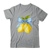 Lemon Graphic For Women Girls Fruit Coquette Bow Summer Shirt & Tank Top | siriusteestore