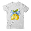 Lemon Graphic For Women Girls Fruit Coquette Bow Summer Shirt & Tank Top | siriusteestore