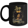 Leo Queen Birthday Afro Girls Black Zodiac Birthday Mug | siriusteestore