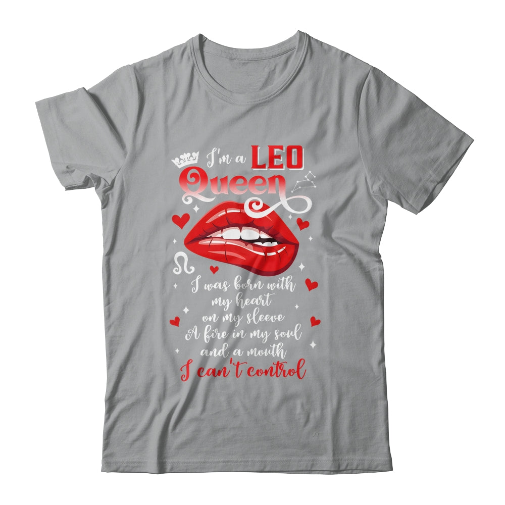 Leo Queen I'm Stronger July August Birthday Leo Zodiac Women Shirt & Tank Top | siriusteestore