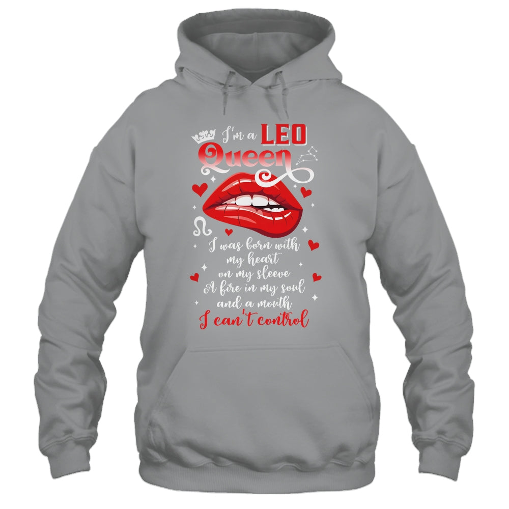 Leo Queen I'm Stronger July August Birthday Leo Zodiac Women Shirt & Tank Top | siriusteestore