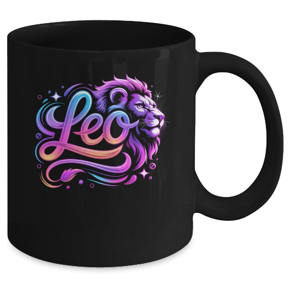 Leo Zodiac Sign Astrology Leo Birthday Men Women Girls Mug | siriusteestore