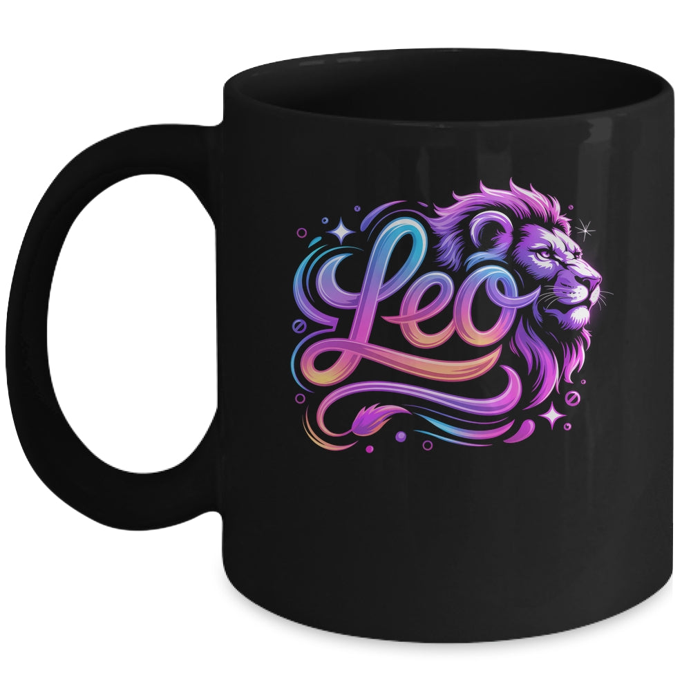 Leo Zodiac Sign Astrology Leo Birthday Men Women Girls Mug | siriusteestore