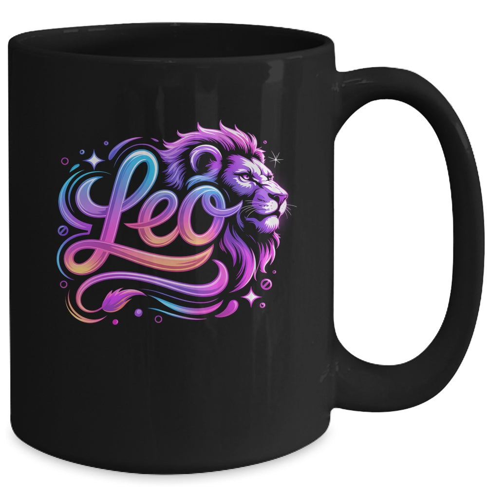 Leo Zodiac Sign Astrology Leo Birthday Men Women Girls Mug | siriusteestore