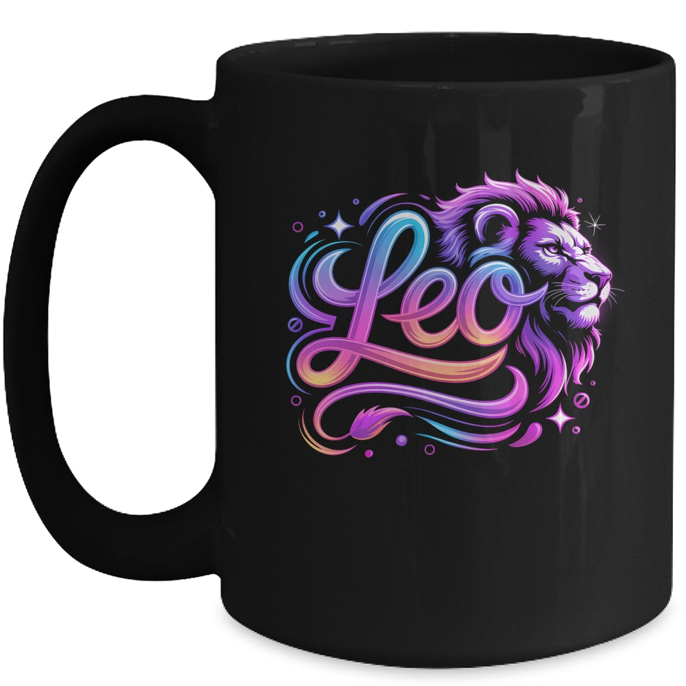 Leo Zodiac Sign Astrology Leo Birthday Men Women Girls Mug | siriusteestore
