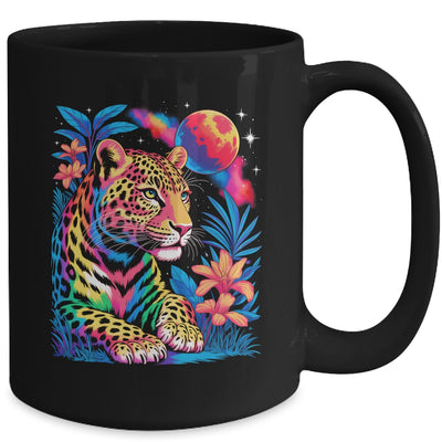 Leopard Colorful Wildlife Art Vibrant Graphic Print Artwork Mug | siriusteestore