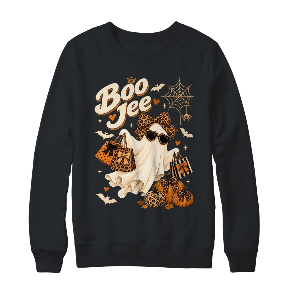 Leopard Ghost Coffee Halloween Costumes Boo-Jee Women Shirt & Sweatshirt | siriusteestore