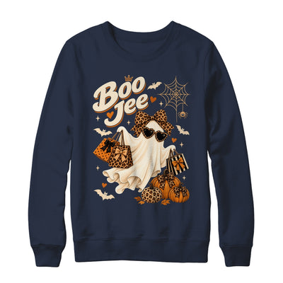 Leopard Ghost Coffee Halloween Costumes Boo-Jee Women Shirt & Sweatshirt | siriusteestore