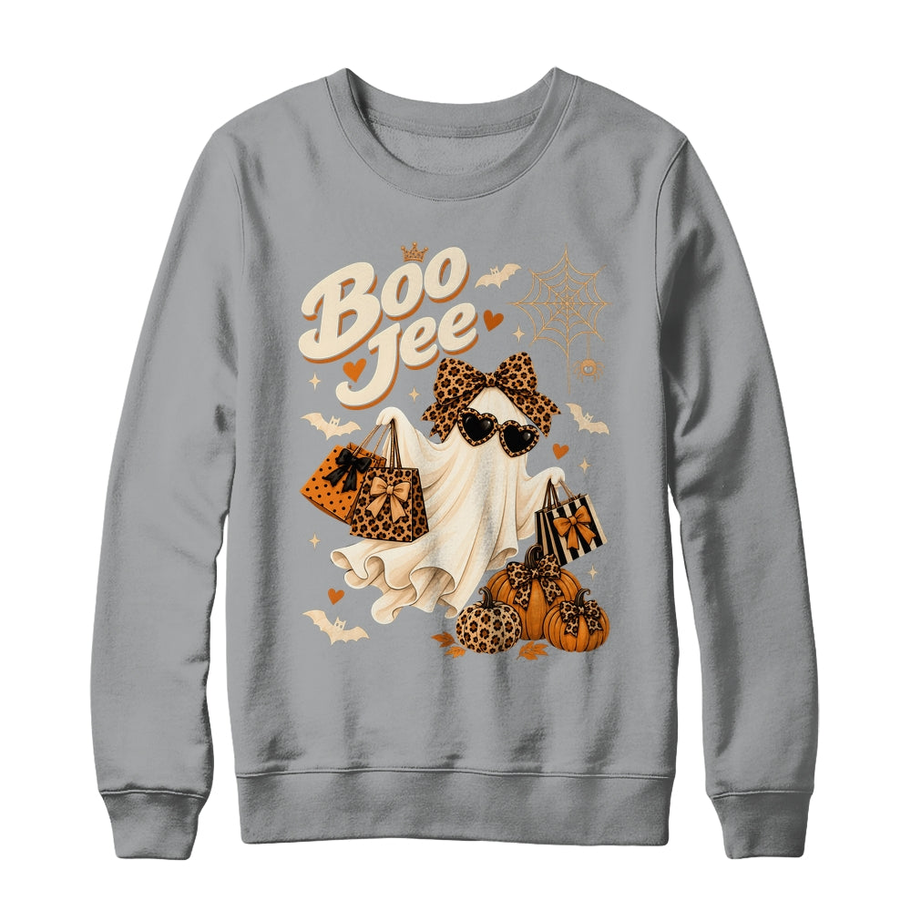 Leopard Ghost Coffee Halloween Costumes Boo-Jee Women Shirt & Sweatshirt | siriusteestore