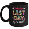Leopard Happy Last Day Of School Teacher Students Graduation Mug | siriusteestore