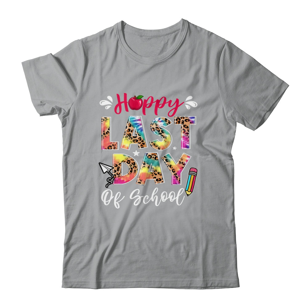Leopard Happy Last Day Of School Teacher Students Graduation Shirt & Hoodie | siriusteestore