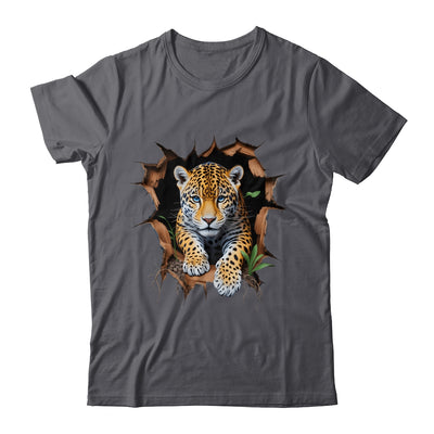 Leopard Jungle Retro Wildlife Animal Print Nature Artwork Shirt & Hoodie | siriusteestore