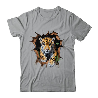 Leopard Jungle Retro Wildlife Animal Print Nature Artwork Shirt & Hoodie | siriusteestore