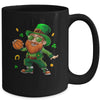 Leprechaun Play Basketball St Patricks Day Sport Mens Boys Mug | siriusteestore