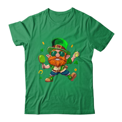 Leprechaun Play Pickleball St Patricks Day Sport Mens Boys Shirt & Hoodie | siriusteestore