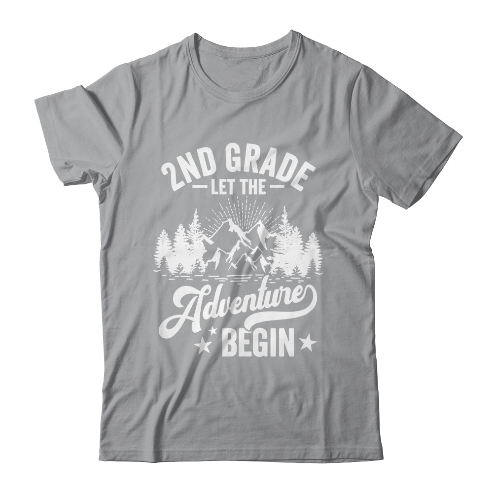 Let The 2nd Grade Adventure Begin First Day School Teacher Shirt & Hoodie | siriusteestore