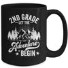 Let The 2nd Grade Adventure Begin First Day School Teacher Mug | siriusteestore