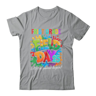 Let The Games Begin 1st First Grade Field Day Teacher Kid Shirt & Hoodie | siriusteestore