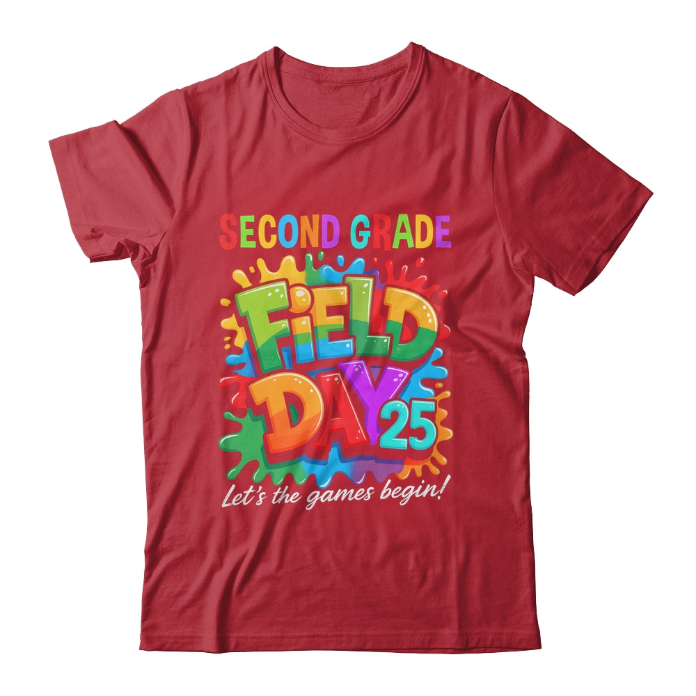 Let The Games Begin 2nd Second Grade Field Day Teacher Kid Shirt & Hoodie | siriusteestore