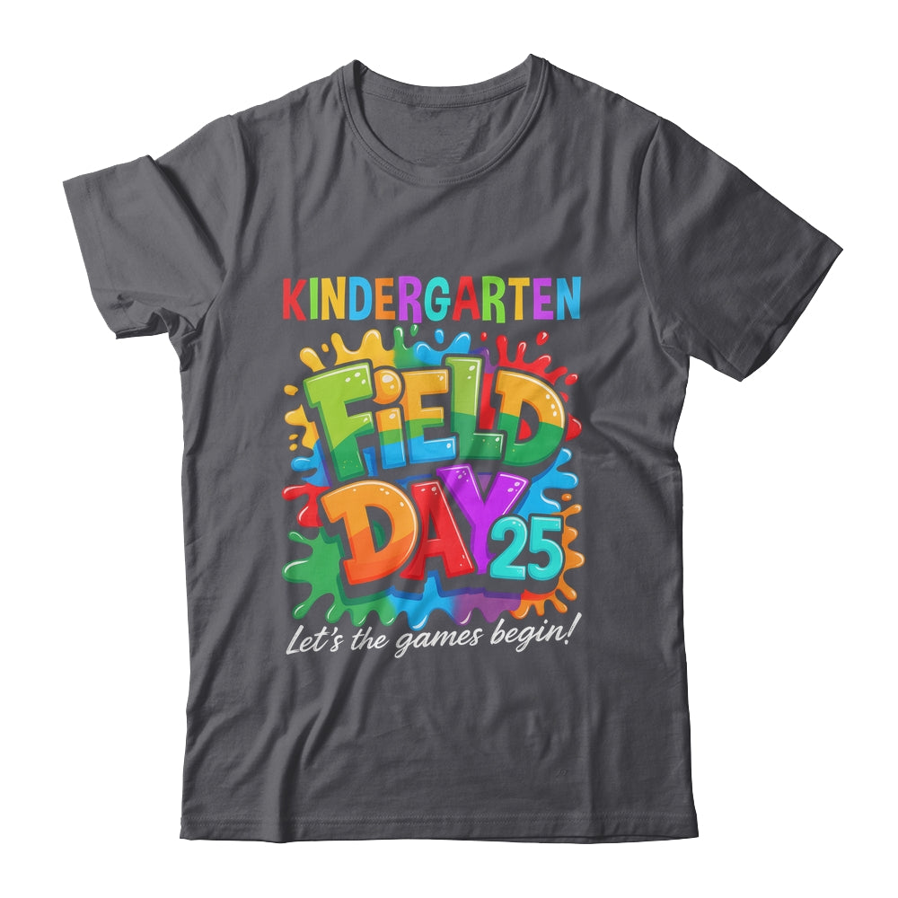 Let The Games Begin Kindergarten Field Day Teacher Kid Shirt & Hoodie | siriusteestore
