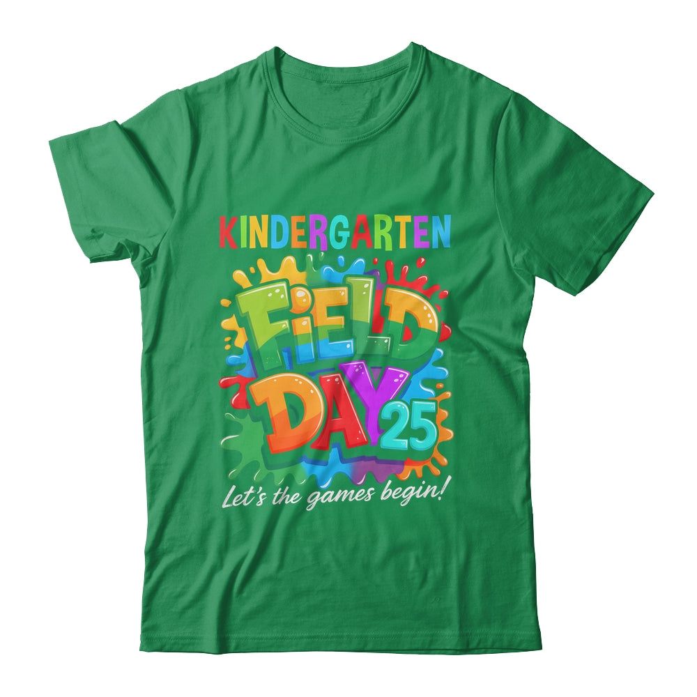 Let The Games Begin Kindergarten Field Day Teacher Kid Shirt & Hoodie | siriusteestore