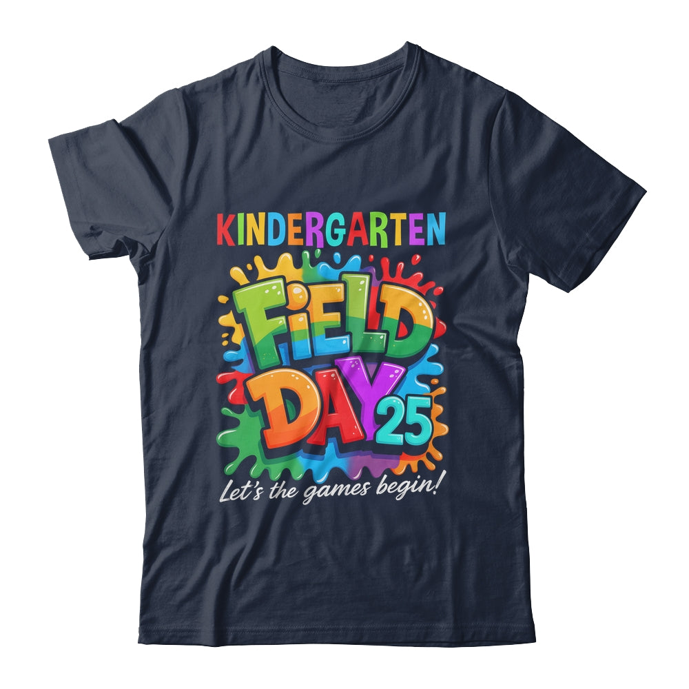 Let The Games Begin Kindergarten Field Day Teacher Kid Shirt & Hoodie | siriusteestore