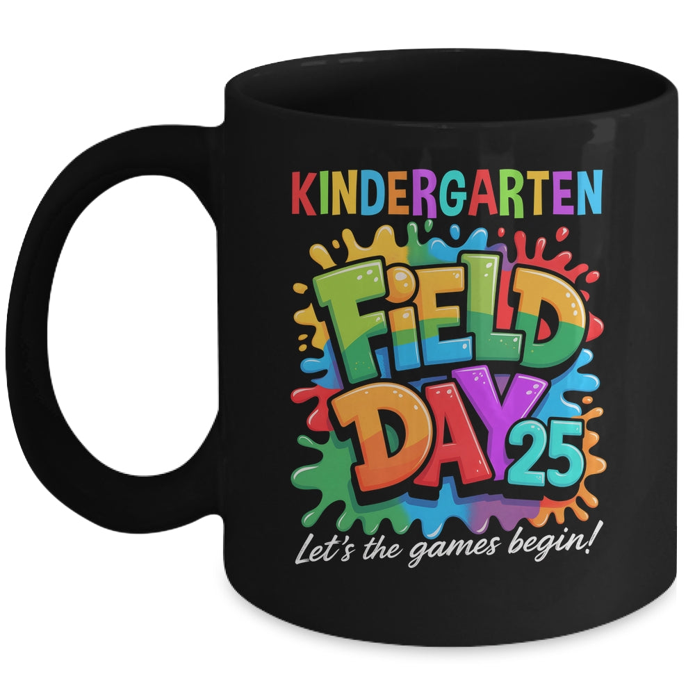 Let The Games Begin Kindergarten Field Day Teacher Kid Mug | siriusteestore