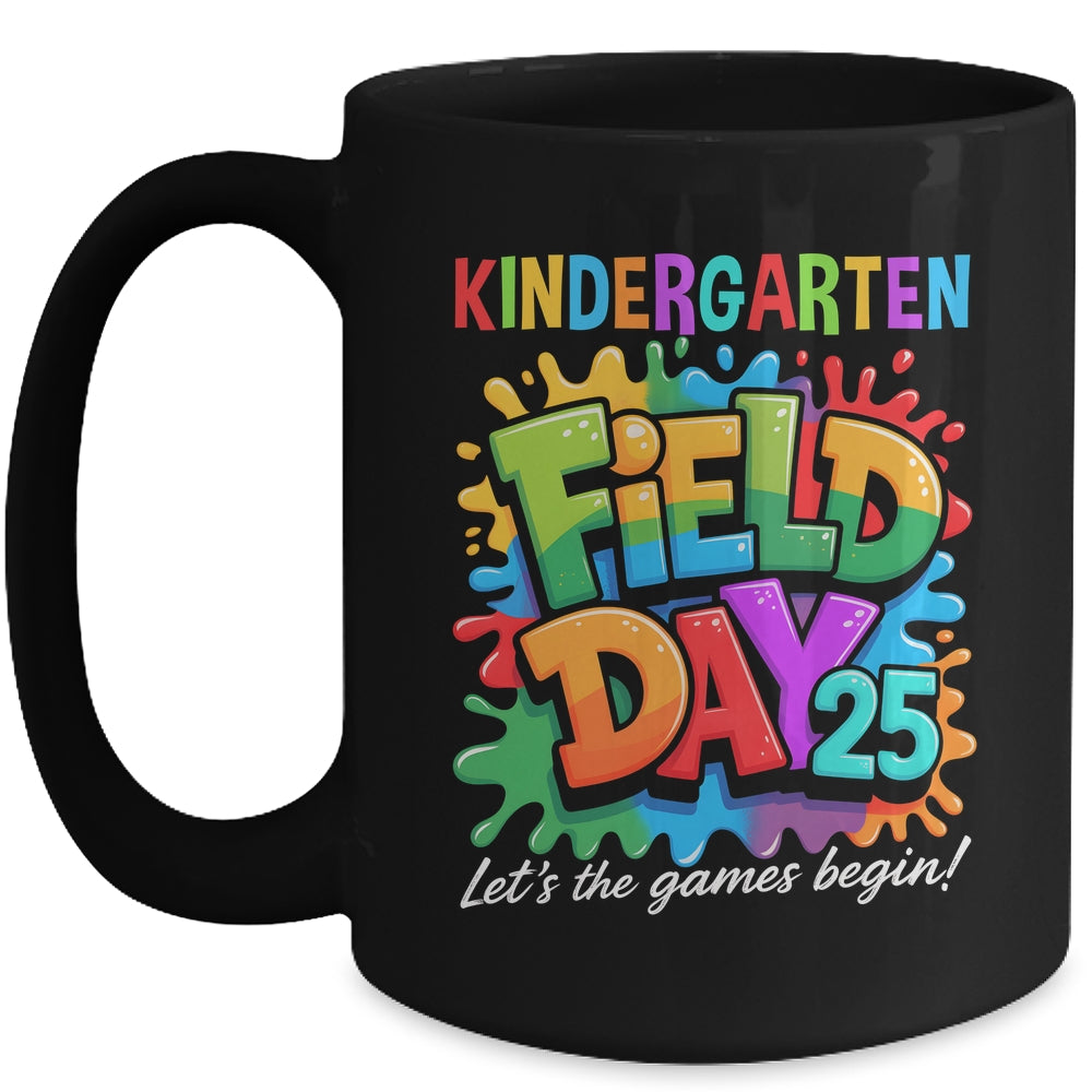 Let The Games Begin Kindergarten Field Day Teacher Kid Mug | siriusteestore