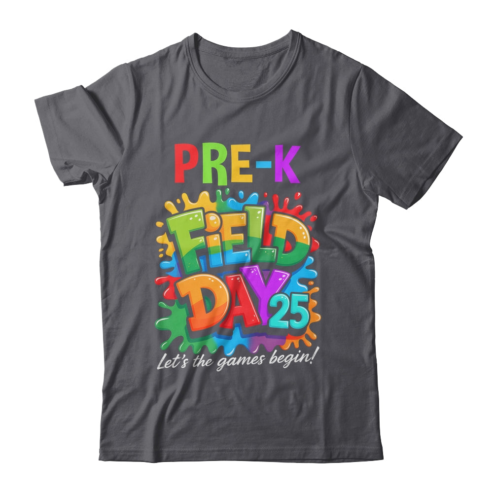 Let The Games Begin Preschool Field Day Teacher Kid Shirt & Hoodie | siriusteestore