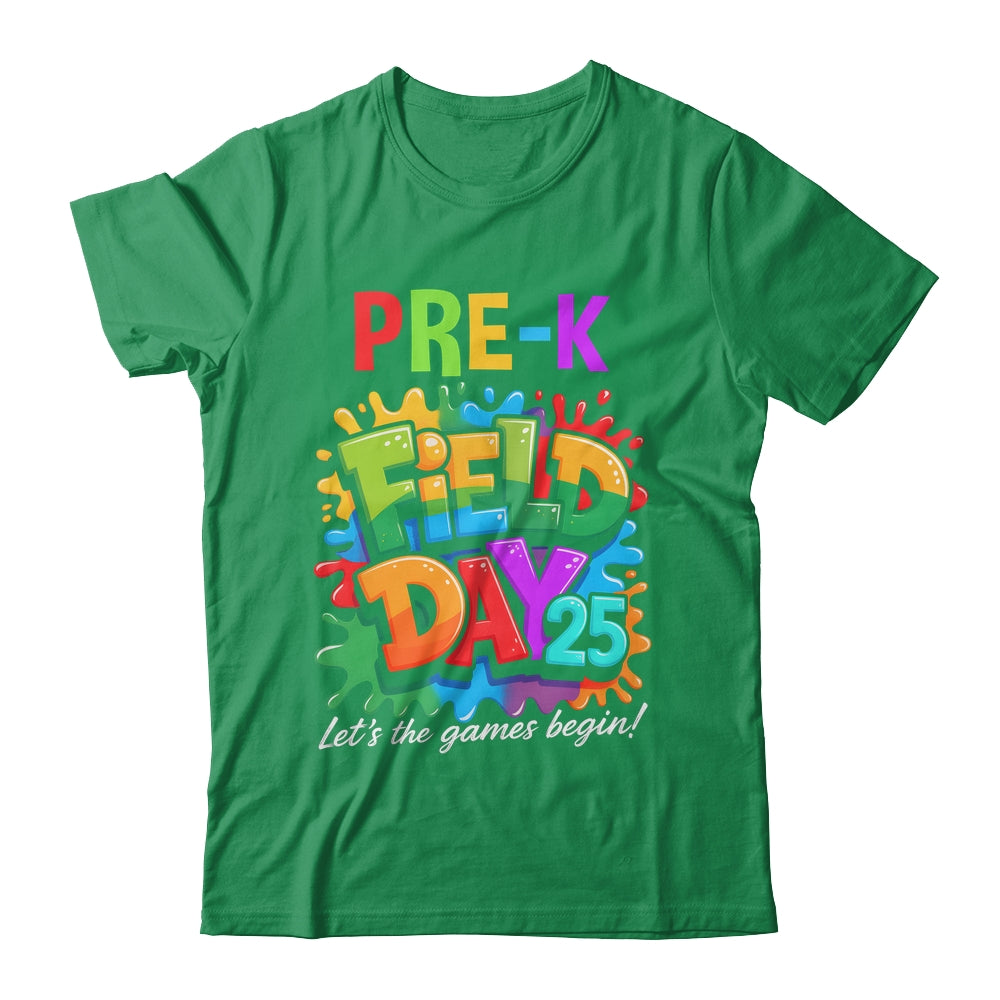 Let The Games Begin Preschool Field Day Teacher Kid Shirt & Hoodie | siriusteestore