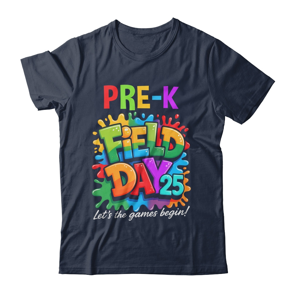 Let The Games Begin Preschool Field Day Teacher Kid Shirt & Hoodie | siriusteestore