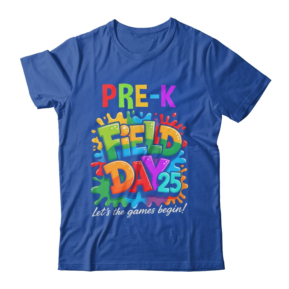 Let The Games Begin Preschool Field Day Teacher Kid Shirt & Hoodie | siriusteestore