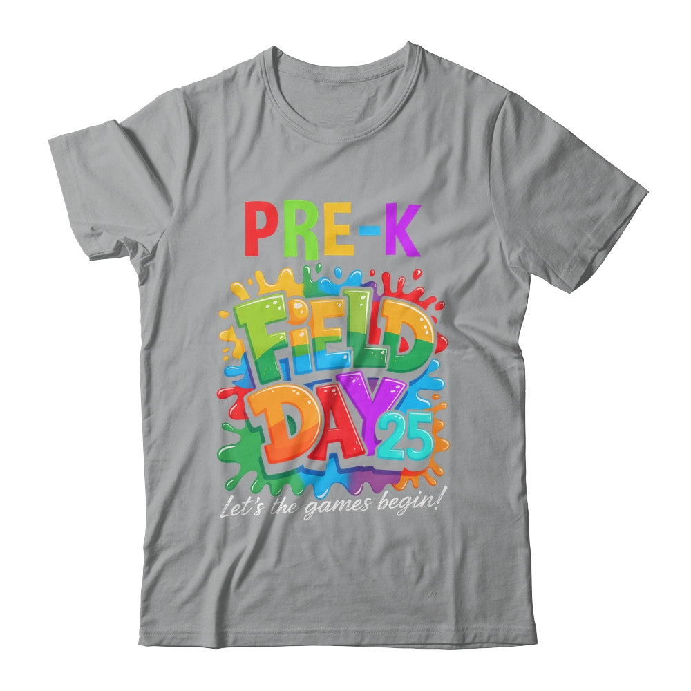Let The Games Begin Preschool Field Day Teacher Kid Shirt & Hoodie | siriusteestore