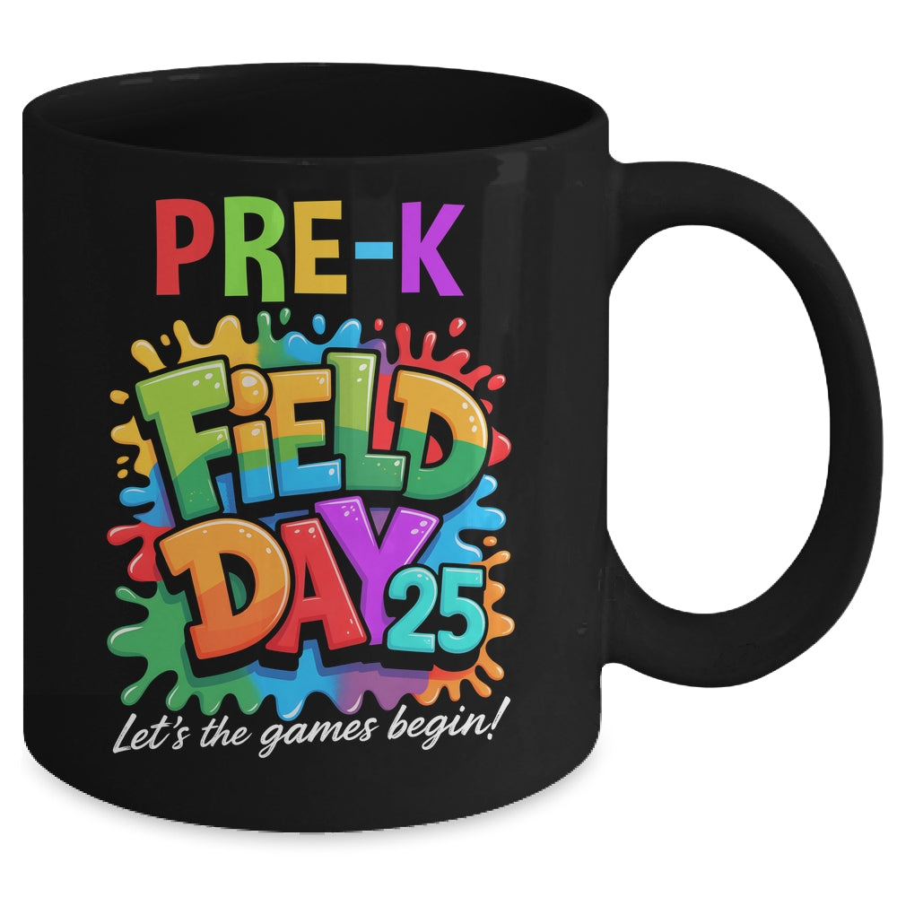 Let The Games Begin Preschool Field Day Teacher Kid Mug | siriusteestore