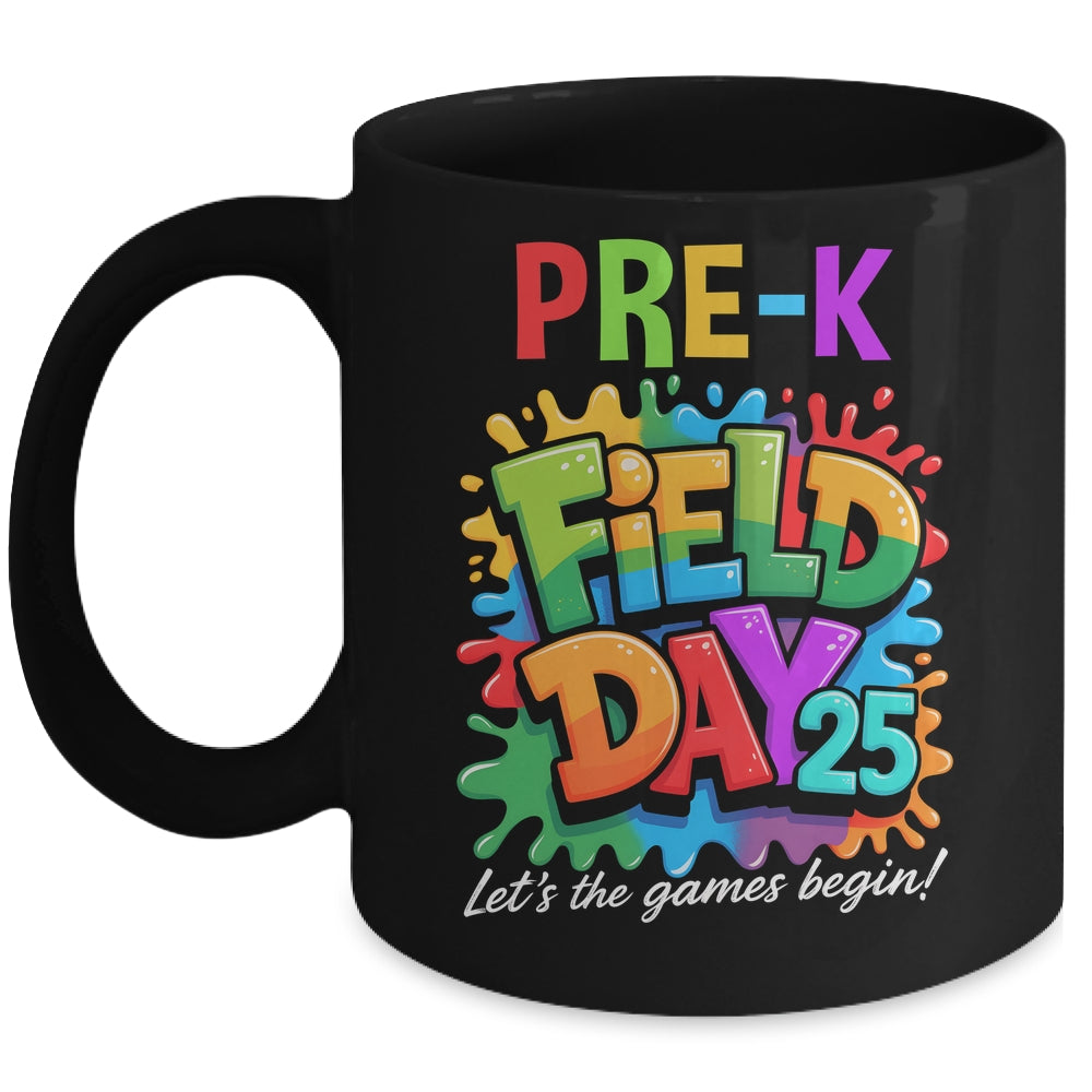 Let The Games Begin Preschool Field Day Teacher Kid Mug | siriusteestore