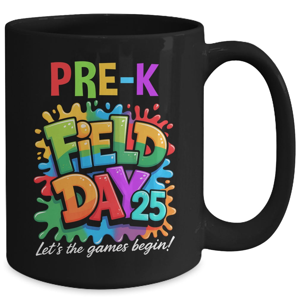Let The Games Begin Preschool Field Day Teacher Kid Mug | siriusteestore