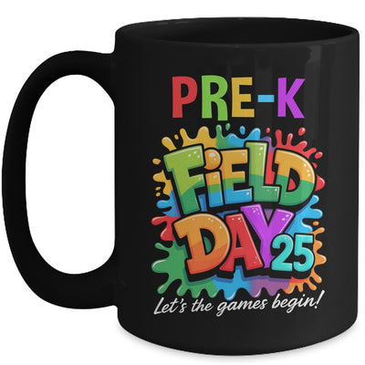 Let The Games Begin Preschool Field Day Teacher Kid Mug | siriusteestore