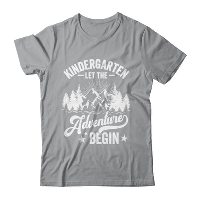 Let The Kindergarten Adventure Begin 1st Day School Teacher Shirt & Hoodie | siriusteestore