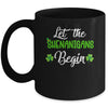 Let The Shenanigans Begin Happy St Patricks Day Shamrock Mug | siriusteestore